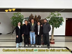 স্বয়ংক্রিয় পোষা খাদ্য এবং বিড়াল খাদ্য উত্পাদন লাইন, ব্রাজিল থেকে ক্লায়েন্ট