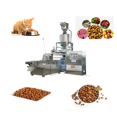 Fully Automatic Pet Food Making Machine / Machinery High Accurate