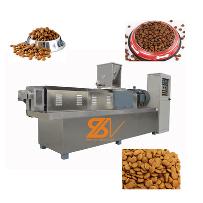 সিমেন্স মোটর মাল্টি ফাংশনাল বিড়াল খাদ্য উৎপাদন লাইন স্টেইনলেস স্টীল