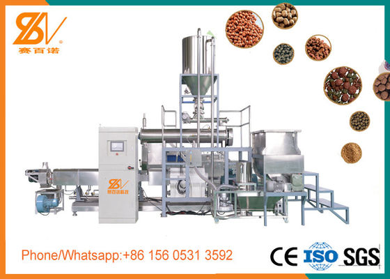 ভাসমান ডুবন্ত মাছের খাদ্য এক্সট্রুডার কম খরচ বাষ্প শক্তি SLG70