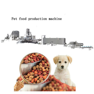 স্টেইনলেস স্টীল 130KVA 1000kg/H মাছ ফিড এক্সট্রুডার