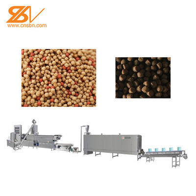 1 টন - 3 টন/ঘণ্টা মাছের খাদ্য এক্সট্রুডার মাছের খাদ্য উৎপাদন মেশিন