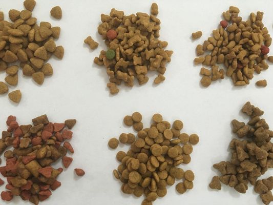 Big Output Twin Screw Dog Food Manufacturing Equipment Adjust Speed