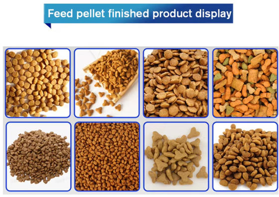 Fully Automatic High Speed Processing Pet Dog Food Pellet Making Machine With Siemens Motor