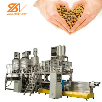 সাইবাইনু পোষা প্রাণীর খাদ্য প্রক্রিয়াকরণ মেশিন পোষা প্রাণীর খাদ্য এক্সট্রুডার 150-5000 কেজি/ঘন্টা