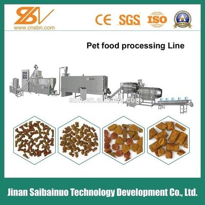 শুকনো ভিজা পেললেট পোষা প্রাণী খাদ্য প্রক্রিয়াকরণ উদ্ভিদ কুকুরের খাবারের জন্য এক্সট্রুশন মেশিন