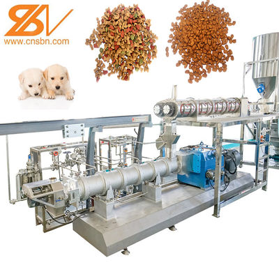 বৃহৎ আকারের ১ - ৩ টন/ঘণ্টা পোষা প্রাণীর খাদ্য তৈরির মেশিন কুকুর বিড়াল খাদ্য মাছের খাদ্য প্রক্রিয়াকরণ মেশিন