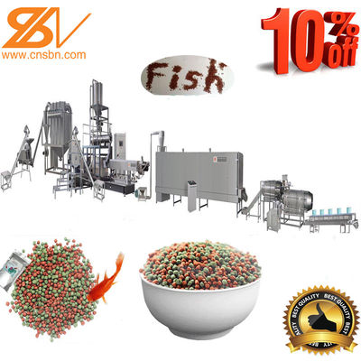 ABB Inverter Fully Automatic 500kg Floating Fish Feed Processing Machine
