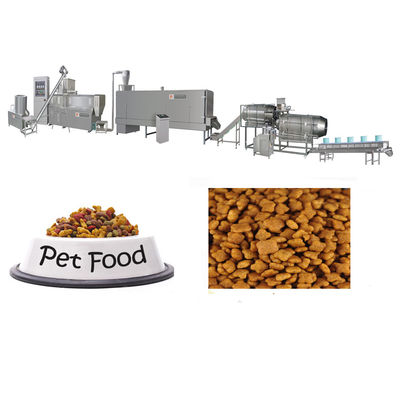 Electric Automatic Kibble Dry Pet Food Production Line