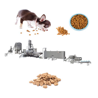 সাইবাইনু কোম্পানি চীনে পোষা প্রাণীর খাদ্যের জন্য গ্রানুলার এক্সট্রুডার
