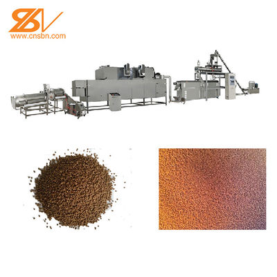 স্বয়ংক্রিয় ভাসমান মাছের খাদ্য পিল্ট প্রক্রিয়াকরণ মেশিনারি